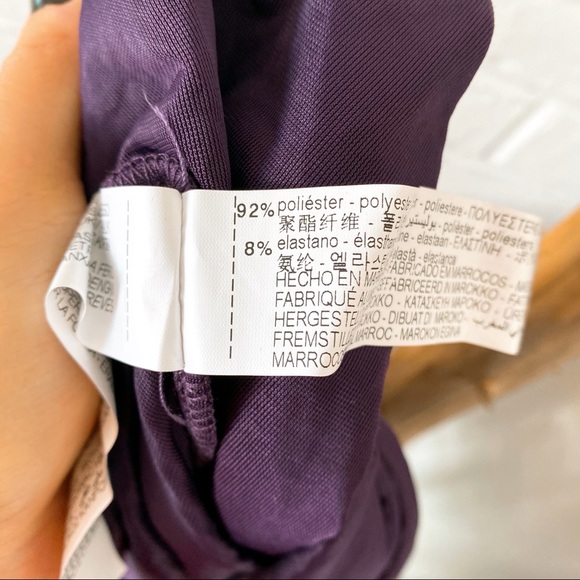 π ZARA FESTIVE DAYS PURPLE SEQUIN MOCK NECK MAXI DRESS! - Picture 13 of 16